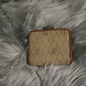 Beige and Brown Monogram Wallet
